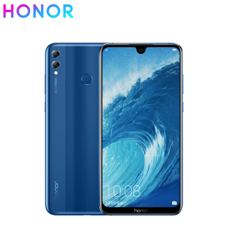 Мобильный телефон Honor 8x Max, 7,12 дюймов, 4 Гб ОЗУ, 128 Гб ПЗУ, Восьмиядерный процессор Snapdragon 636, Android 8,1, 5000 мА/ч, Мп+ МП