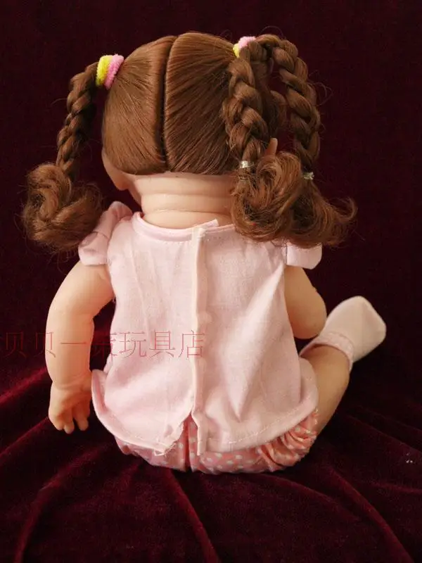 Кукла Reborn Baby мягкая виниловая силиконовая Реалистичная плетеная кукла для
