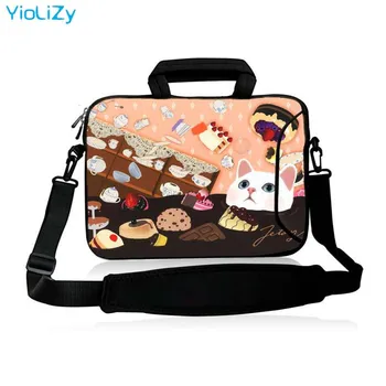 

Portable 10 12 13.3 14.4 15.6 17.3 inch women Handbag Durable Laptop Shoulder Notebook Bag Case men Business briefcase SB-23597