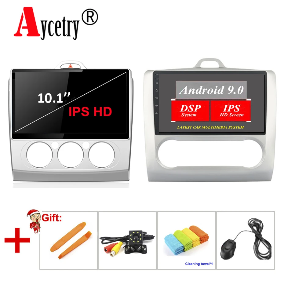 

4G+64G 8 CORE For Ford Focus 2 EXI MT 2 3 MK3 Mk 2 2004-2011 Car Radio Multimedia Player GPS Android 9 No 2 din dvd DSP IPS obd2