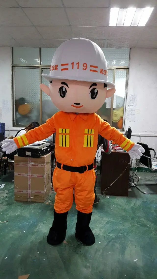 Style A Костюм пожарного талисмана Необычные платья для косплея тема Mascotte мультяшный герой талисман взрослый размер Новое поступление - Цвет: Style A