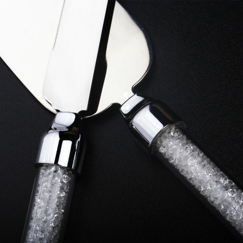 Personalized Wedding Cake Knife Server Set  (5)