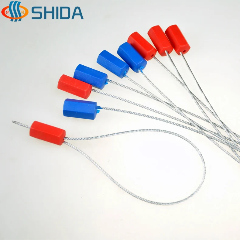 

300 mm Length Stainless Steel Tightening Wire Seals Padlock Cable Tightener Ties Security Container Seal Lock