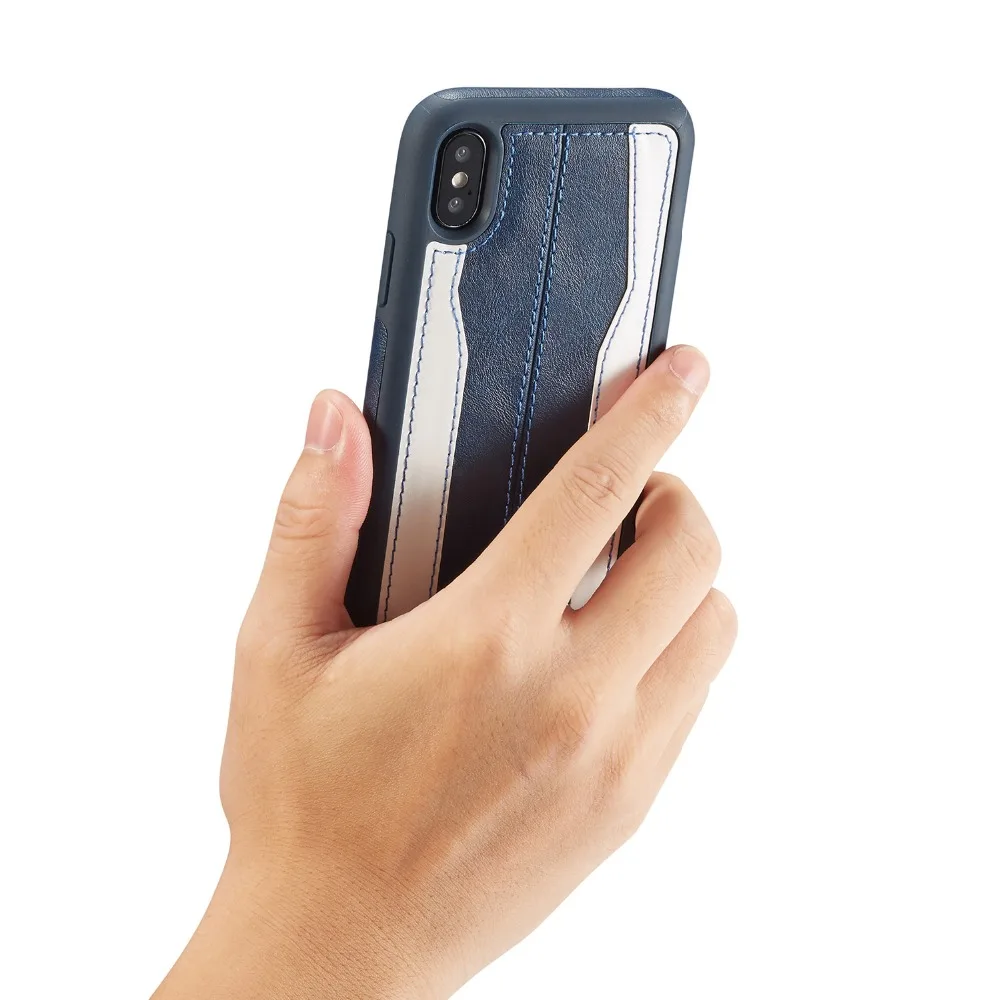 Чехол для iphone XR X XS max 5 5s se 6 6S 7 8 plus Роскошный чехол телефона из искусственной кожи