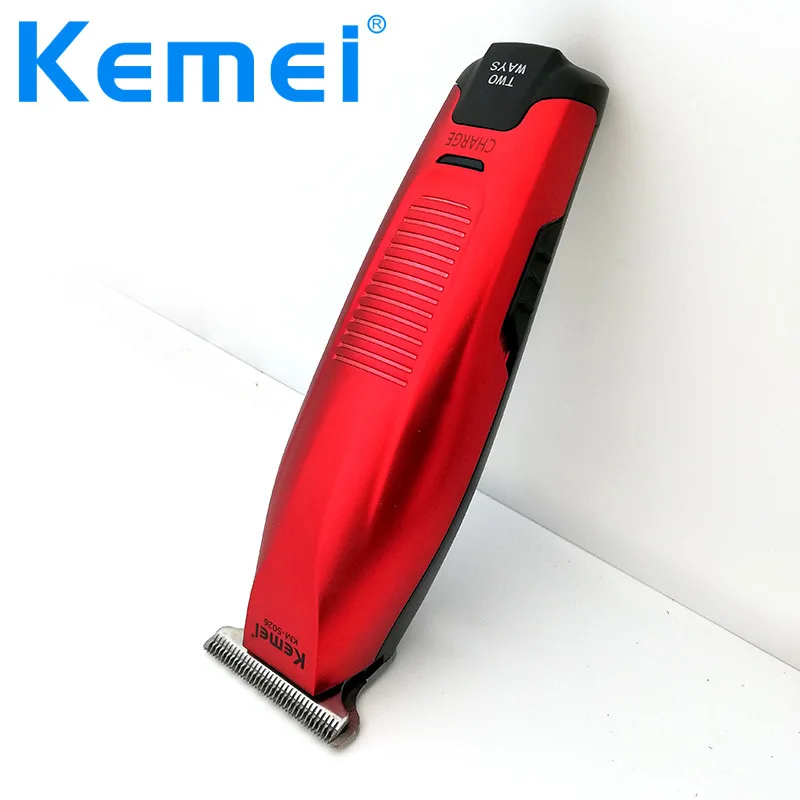 Kemei профессиональная электрическая машинка для стрижки волос KM-5026 перезаряжаемая машинка для стрижки для мужчин водонепроницаемый беспроводной триммер для волос 100-240 В
