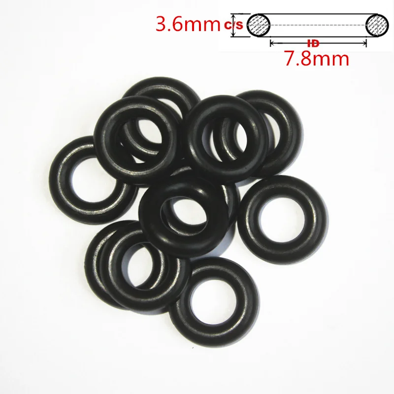

free shipping 2000pieces for ford fuel injector repair kit . oring seals ID7.8*3.6mmCS for Nissan (AY-O2016)