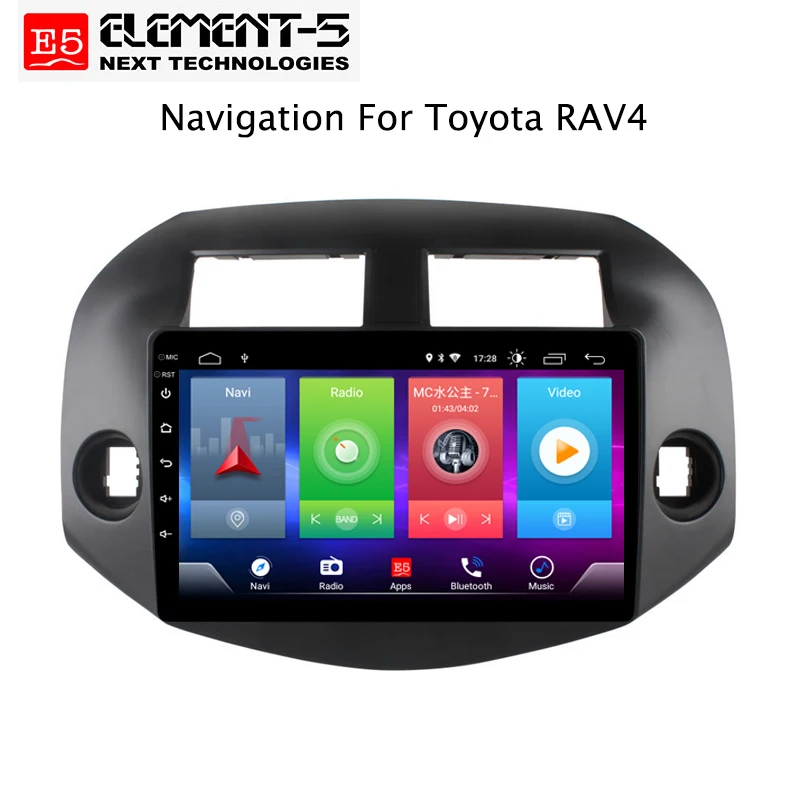 

Car Android 8.1 Multimedia Player for TOYOTA RAV4 2010 2011 GPS Navigation Device USB bluetooth steering wheel control support