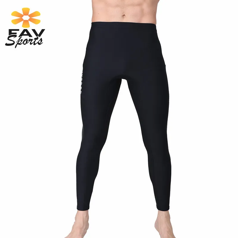 1 5 мм неопрен Дайвинг брюки для мужчин Сноркелинг гидрокостюм Slim Fit Леггинсы