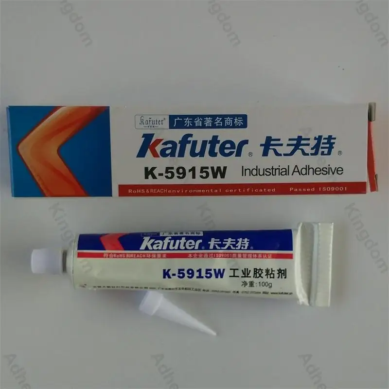 2шт Kafuter 100 г K-5915W герметик для электроники retardant силиконовый RTV изогнутый клей