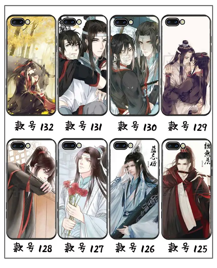 Grandmaster of Demonic Cultivation Wei Wuxian Lan wangji BL Чехол для мобильного телефона для iPhone samsung 5 6s 7 8plus X S9 Edge Note