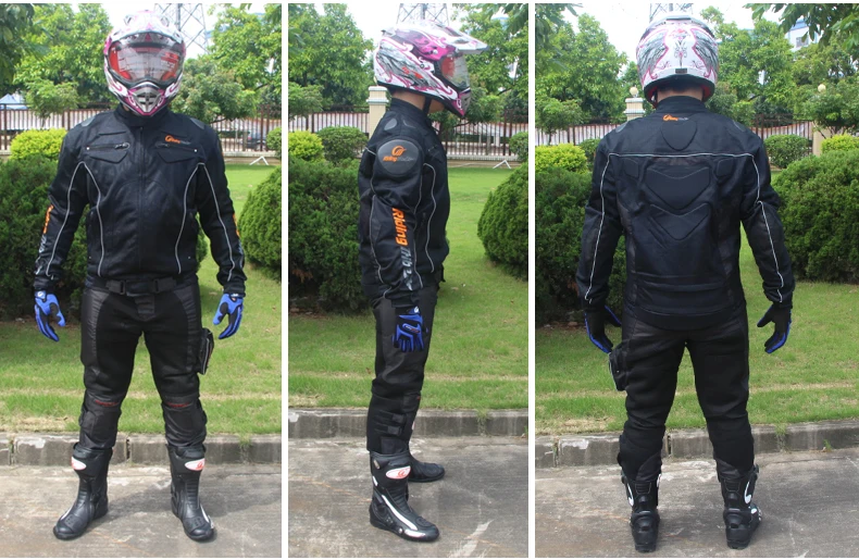 Езда племя мотоцикл протектор одежда автомобиль гонки мотоцикл езда автомобиль гоночная одежда пять штук защиты JK 08