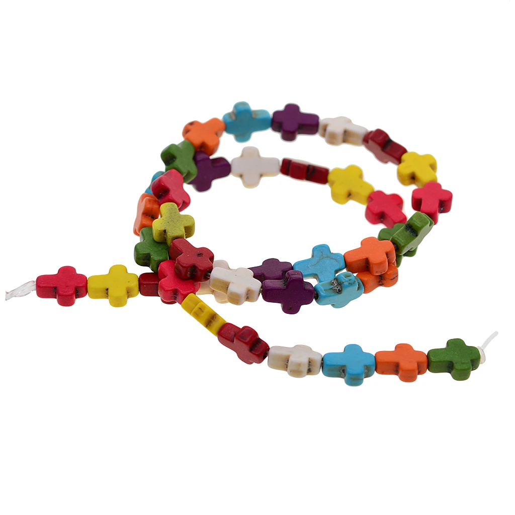Colorful Tube / Nuggets / Turtle / Cross Natural Stone Beads Charm For Jewelry Making Loose Spacer Beads DIY Necklaces Bracelets