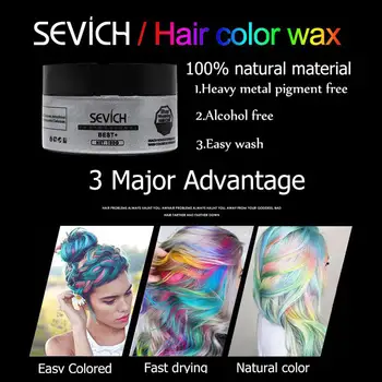 

BellyLady Hair Color Wax Dye One-time Molding Paste Hair Dye Wax Styling Products