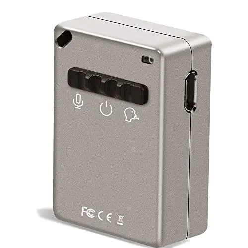 

Digital Voice Recorder, Activated Audio Recorder Playback by 3.5mm Plug Earphone - 12 Hours Recording 16GB Memory