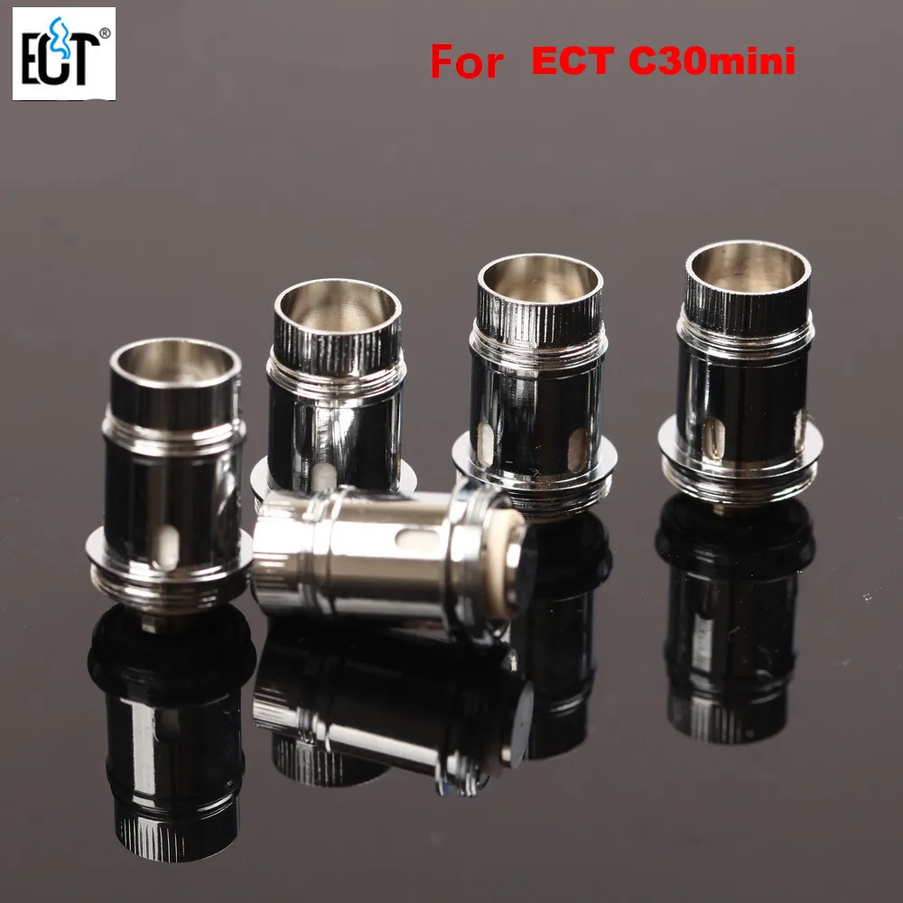 Оригинальная Сменная Головка Катушки для электронных сигарет ECT C30 Mini атомайзер