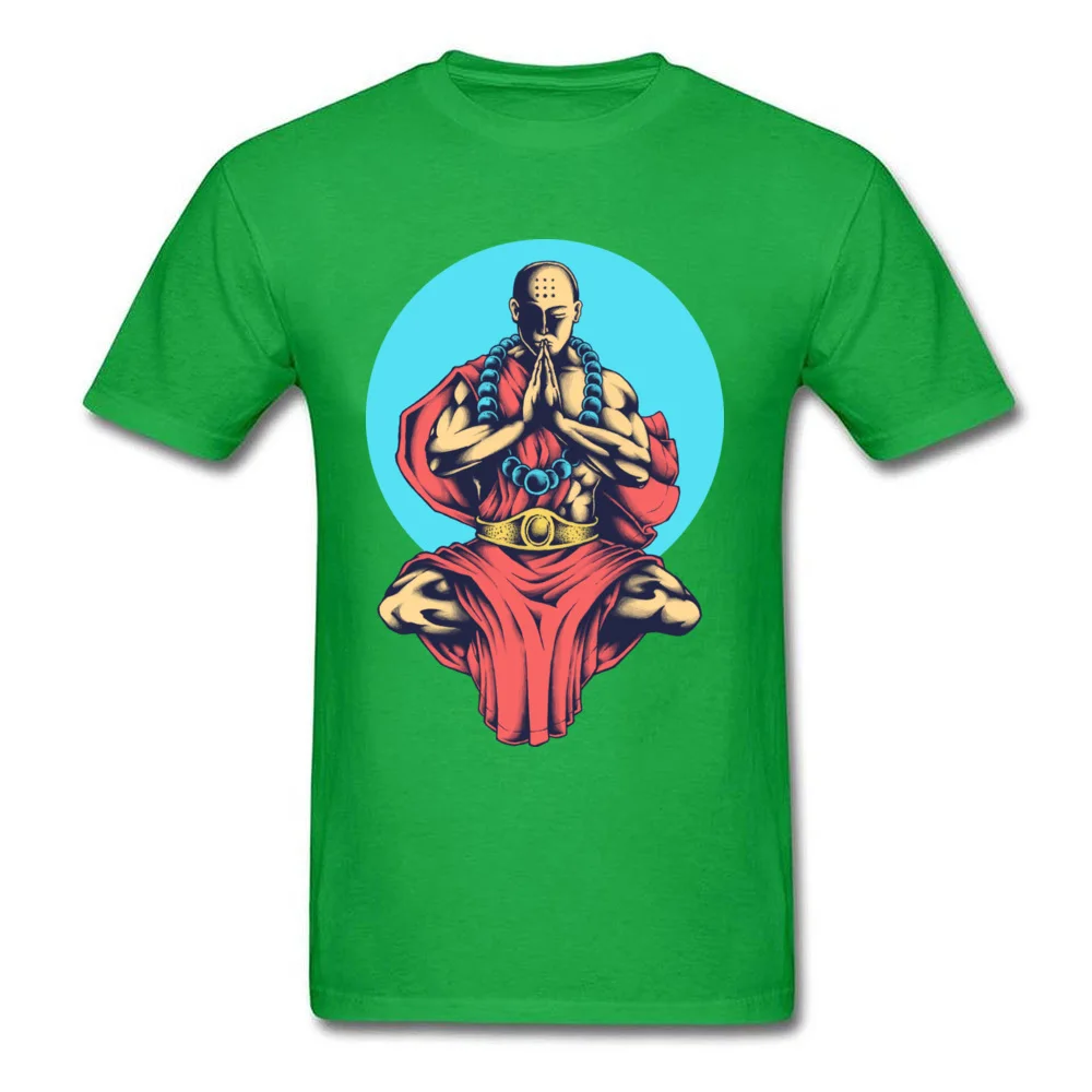 Inner Peace cosie Tops T Shirt Short Sleeve for Men 100% Cotton Summer/Autumn O-Neck T-shirts Casual T-shirts Family Inner Peace green