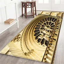 Ковер для гостиной современный ковер кухня 3d Нотр-Дам де Пари узор площадь ковер кухня ванная комната 60X180 см L531