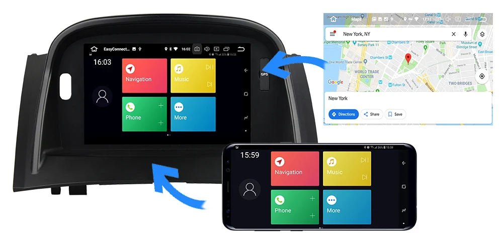 Best Belsee for Renault Megane 2 Fluence 2004-2009 Android 9.0 4GB 8 Core Car Radio Stereo GPS Head Unit Autoradio Multimedia Player 5