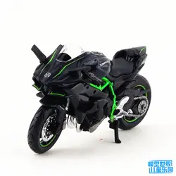 5 шт./партия оптовая продажа YJ 1/18 весы игрушки, модели мотоциклов KAWASAKI 2HR отлитый под давлением металлический мотоцикл модель игрушки