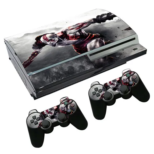 Игра God of War наклейка на кожу для PS3 Fat playstation 3 консоль и контроллеры для PS3 Скины Виниловые наклейки - Цвет: 0207