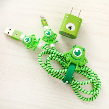 

Cable winder 100 sets USB Data Cable Wire Organizer Spiral Cord protector Cable Protector For iphone 5 6 6s 7 DHL Free shipping