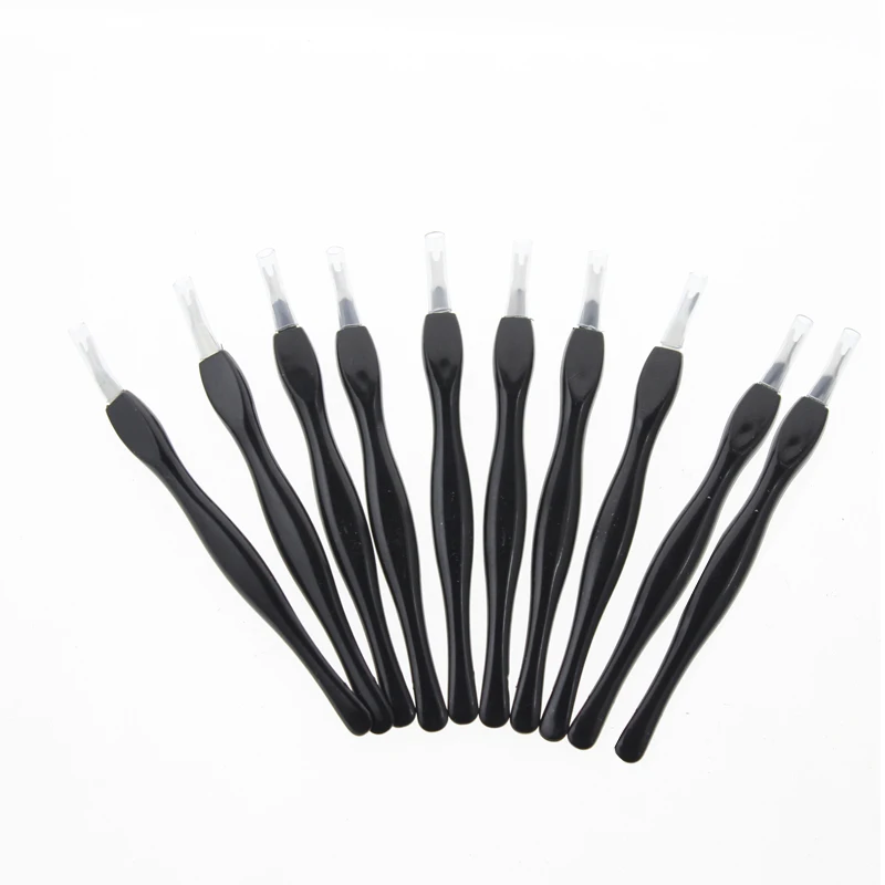 

10PCS 10*0.9cm Makeup Cosmetic Nail Art Tool Nail Care Pusher Pedicure Salon Cuticle Pusher Trimmer Remover Cuticle Removal Fork