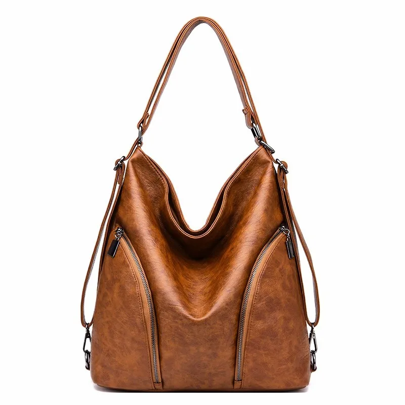

2019 Luxury Multifunction Backpacks Women Designer Large Capacity Ladies Bagpack Sac A Dos Female Backpack Shoulder Bag Travel