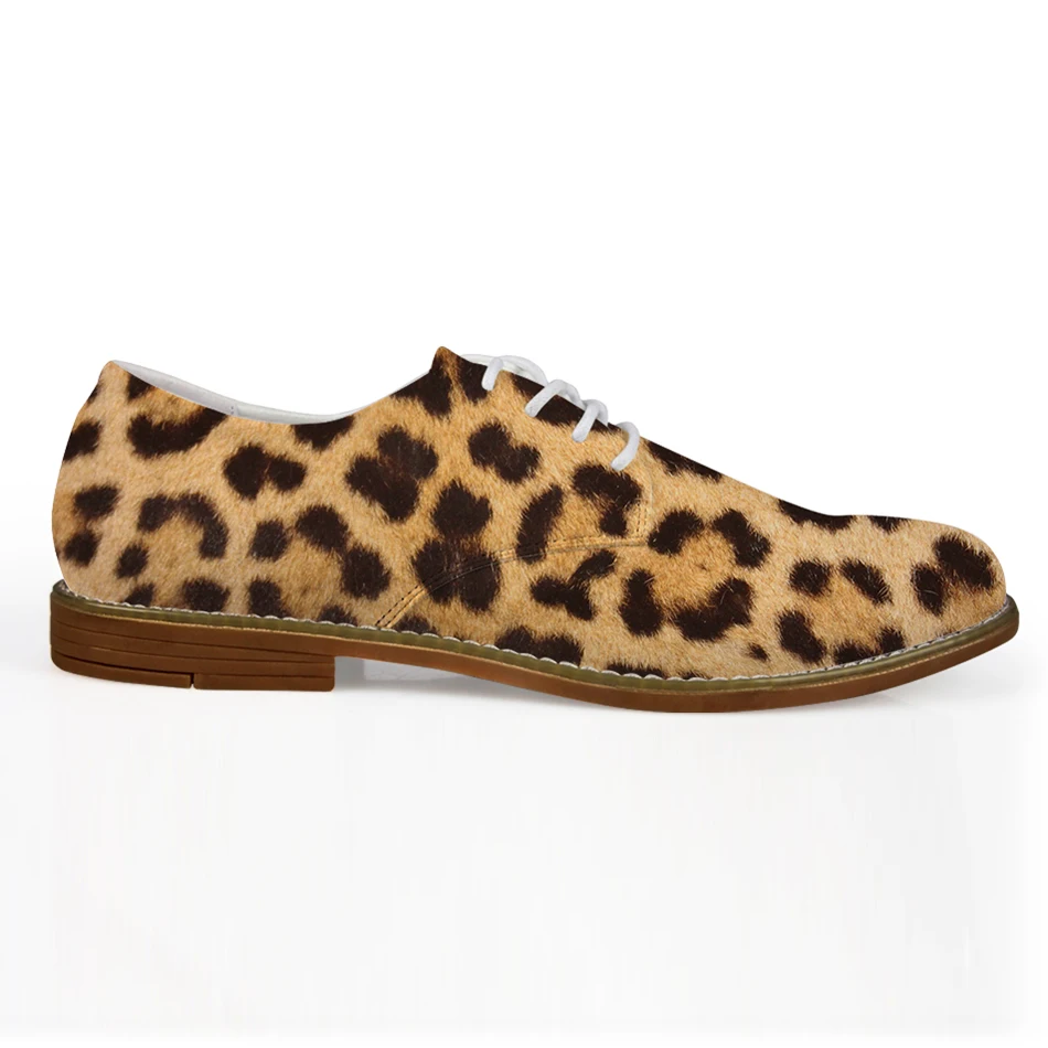 cheetah print casual shoes