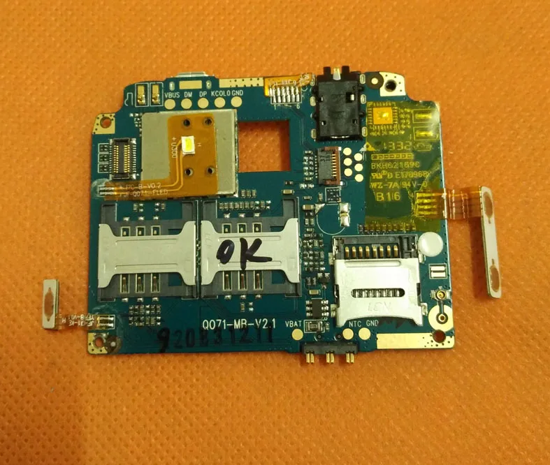 

Used Original mainboard 512M RAM+4G ROM Motherboard for Cubot C11 MTK6572 Dual Core 5.0" QHD 960*540 Free shipping