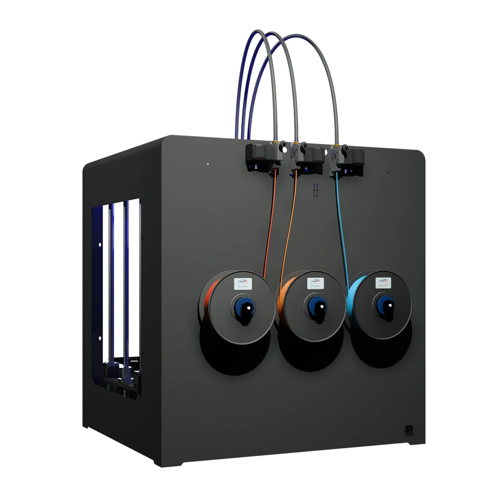 Высокоточный 3D принтер Creatbot DG02 двойной экструдер супер большой размер 600*600*600 мм|3d
