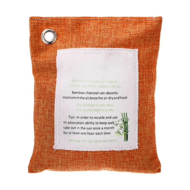 

Air Purifying Bag 100% Activated Bamboo Charcoal Carbon Odor Purifier Freshener