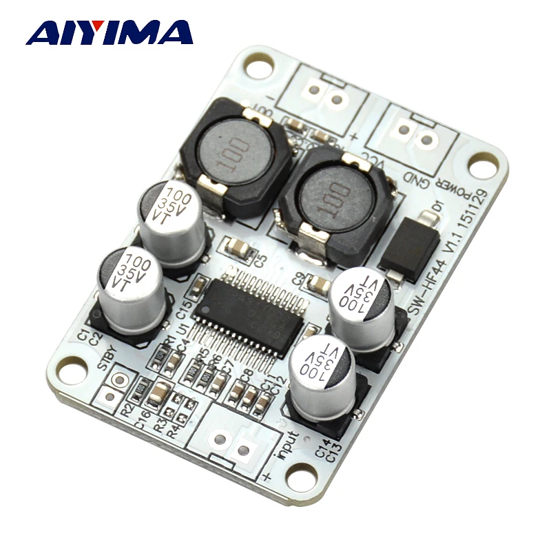 Цифровой аудио усилитель AIYIMA TPA3110 плата 30 Вт PBTL Mono amlificador для 4 8Ohm динамиков DC8 26V