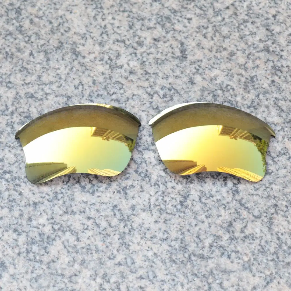 

Wholesale E.O.S Polarized Enhanced Replacement Lenses for Oakley Flak Jacket XLJ Sunglasses - 24K Gold Polarized Mirror