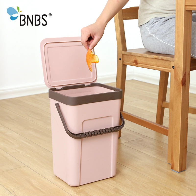 Günstig BNBS Mülleimer Küche Wand Montiert Müll Bin Geschenk Müll Tasche Null Abfall Recycling Kompost Bin Trash Bad Mülleimer
