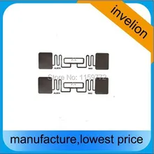 860-960 МГц alien 9662 влажная инкрустация Пассивная RFID метка UHF RFID влажная инкрустация этикетки/бирки alien H3 96-Bit клей GEN 2