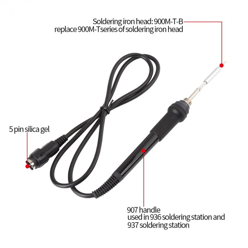 New 50W 24V Soldering handle 5PIN for 936 852D 850 Soldering iron station 