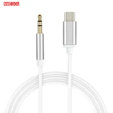 Аудиоадаптер с разъемом типа C до 3,5 мм, Aux кабель USB C до 3,5 мм, шнур для наушников для huawei P20 Pro mate 20 Lite samsung S8 S10 Plus