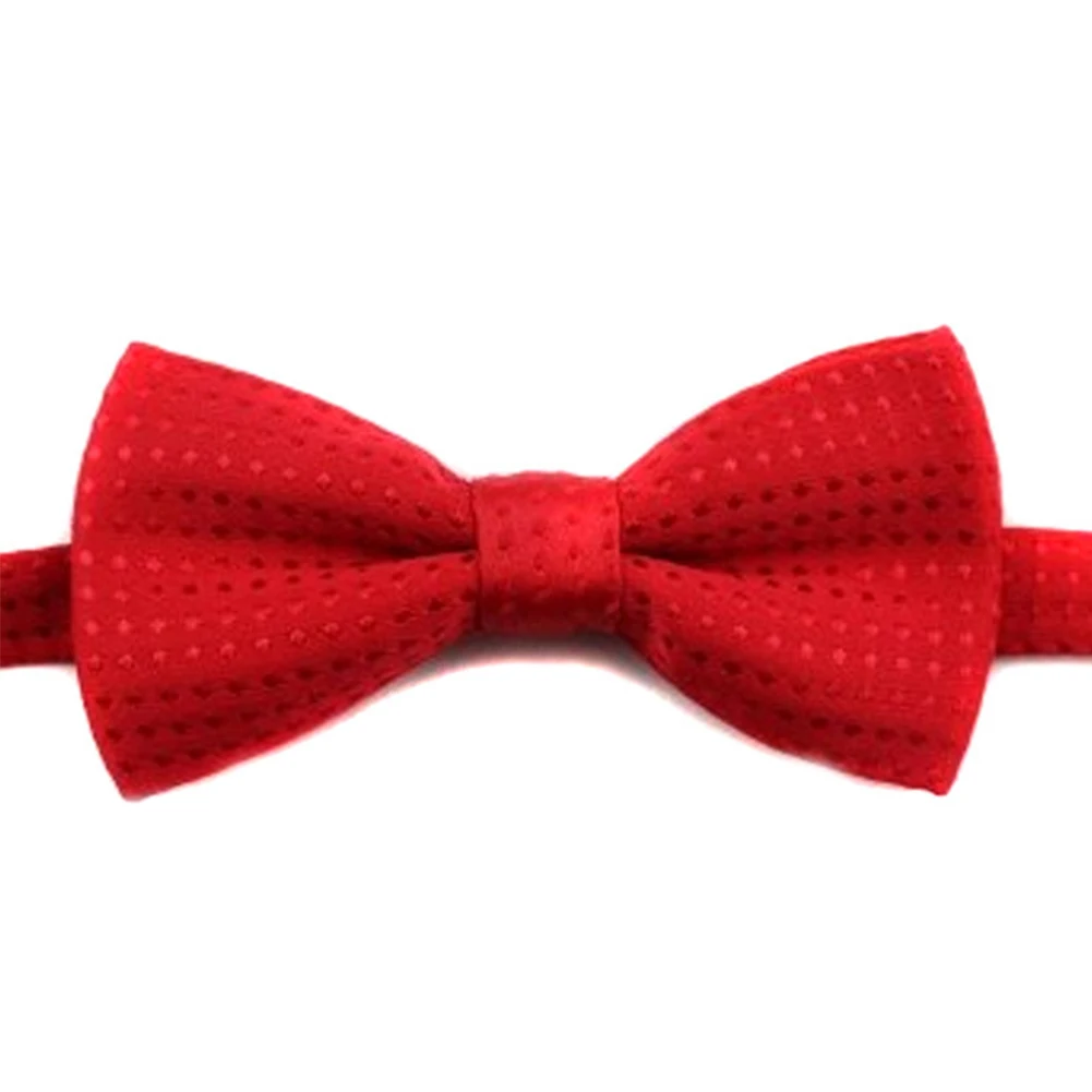 Модный деловой хлопковый галстук-бабочка, классический галстук в горошек для мальчиков, цветной галстук-бабочка для свадебной вечеринки, галстук бабочка для питомца Галстуки для смокинга