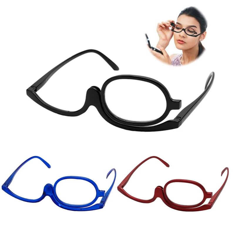 MOONBIFFY 3 colorsbReading GlassMagnifying очки макияж складные Косметическая Генеральной |