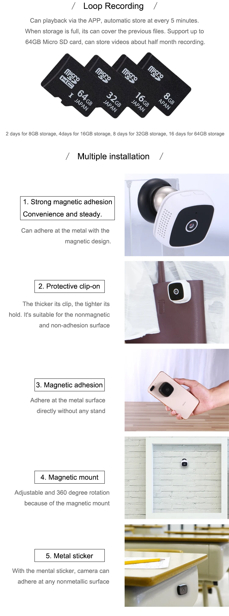 C9 Camsoy Cookycam WiFi Mini Camera Night Vision (6)