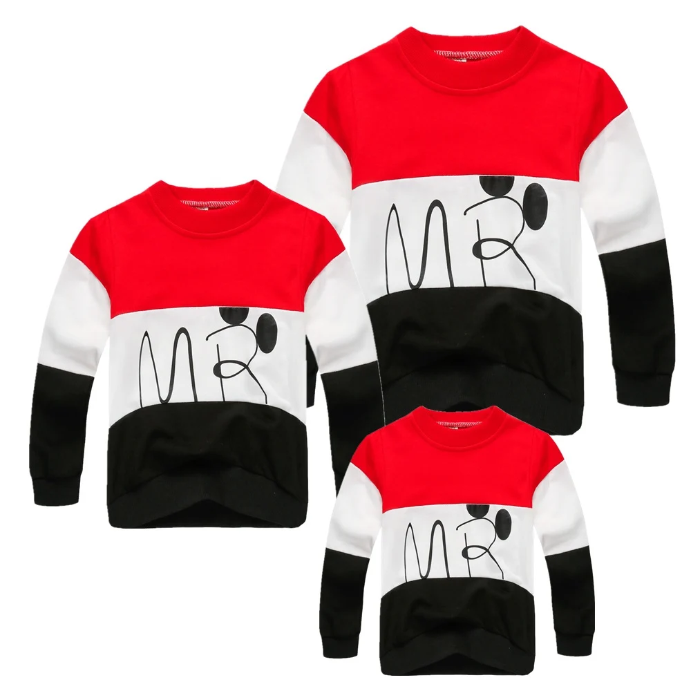 

Family Clothing T-shirt Family Look Cartoon T Shirts Autumn Family Matching Clothes Mother and Daughter Clothes Family T-shirt