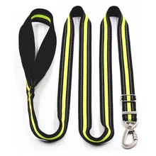 Nylon Padded Handle dog leash Reflective Adjustable dog leash strong with stainless steel strong bid dog leash for dog