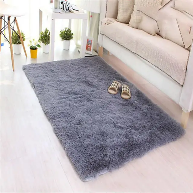 40 60cm Rectangle Soft Fluffy Rugs Anti Skid Gy Area Rug Dining 40 60cm Rectangle Soft Fluffy Rugs Anti Skid Gy Area Rug Dining Room Home