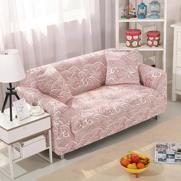 1 шт. эластичный диван плотно обертывается все включено Противоскользящий чехол для дивана эластичный диван вытирается полотенцем один/два/три/четыре места - Цвет: A11