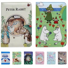 Cartoon Dragon Cat KITTY Jingling Passport Bag for Overseas Travel Documents Card Wallet