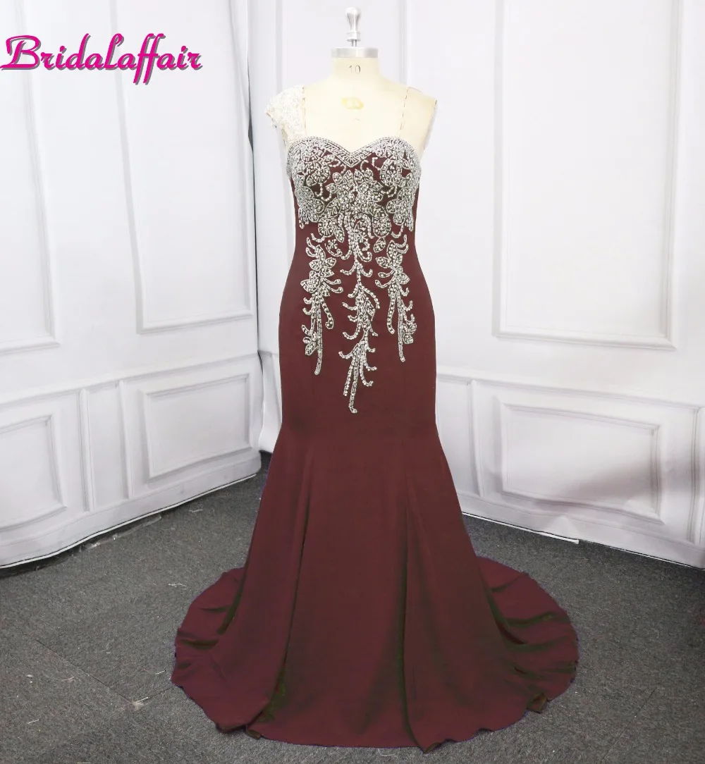 

Bridalaffai Mermaid Evening Dresses video Sweetheart Sequin Long Prom Dresses 2018 Sexy Party Gowns RoseMulti-Colored customize