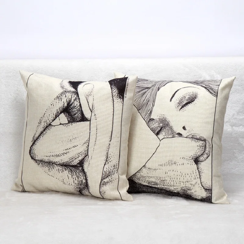 Butt Hole Throw Pillows