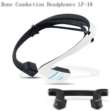 Drop shipping black/white S.Wear LF-18 wireless Bluetooth Hands-free Earphones Neck-strap NFC Bone Conduction headphones stocked