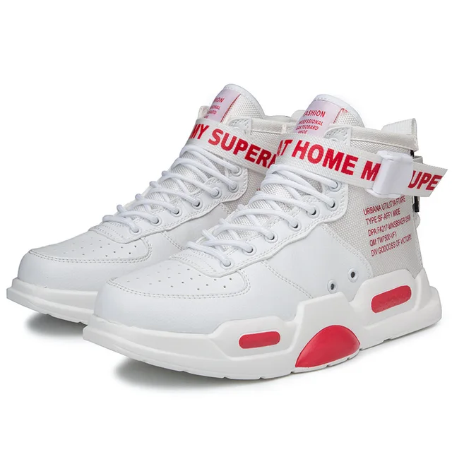 white dad sneakers