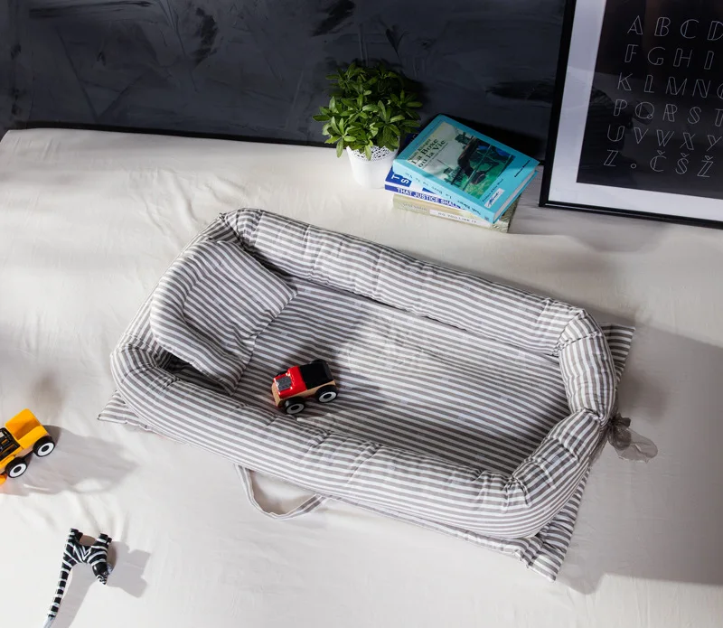 Детская бионическая кровать кроватки стороны Портативный Путешествия изолированные имитировать матку для 0-24 м дети младенческой Дети хлопок кровать гнездо бампер - Цвет: 3